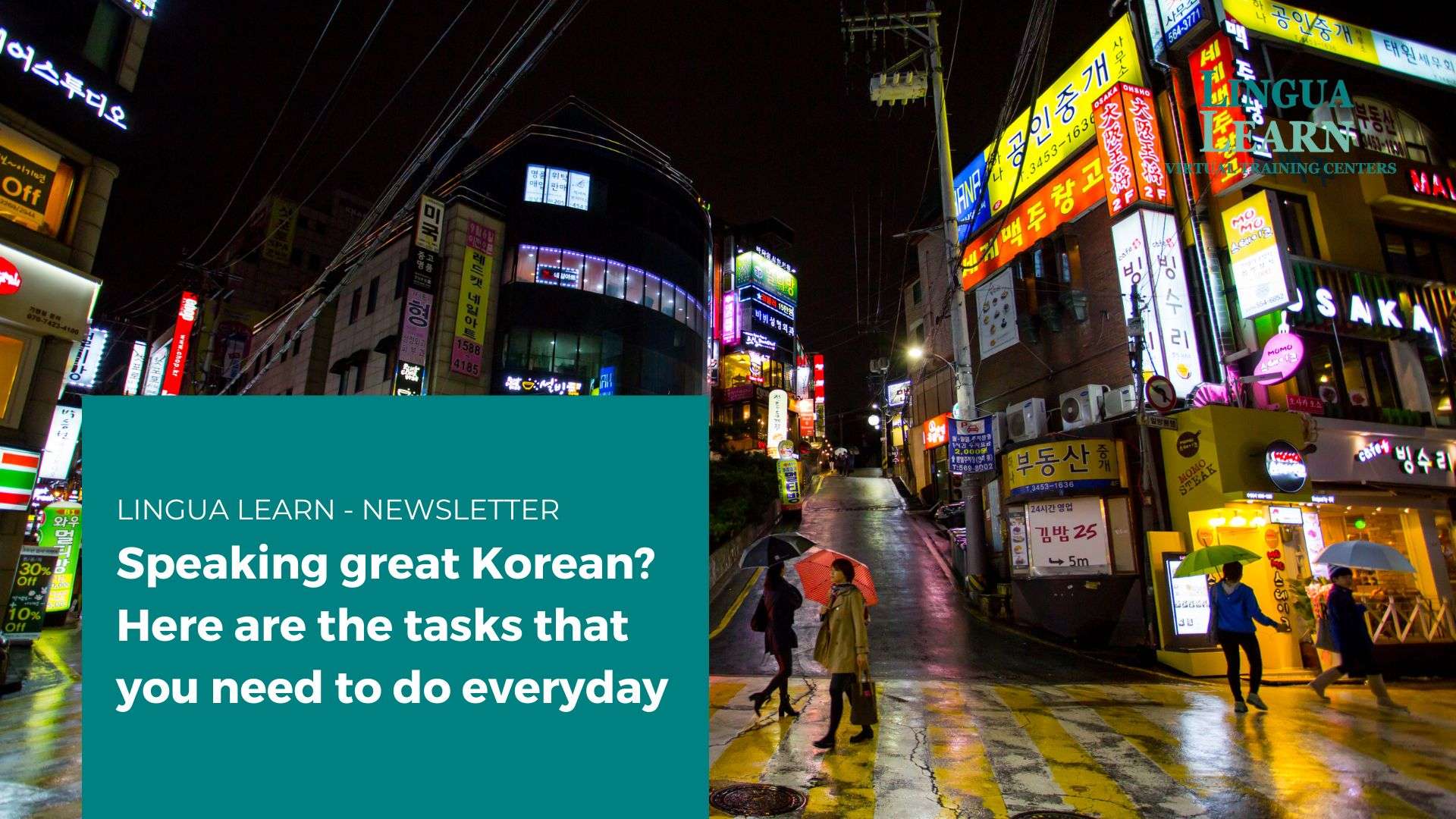 Speaking great Korean